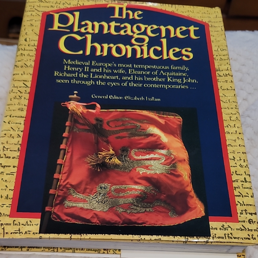 The Plantagenet Chronicles Book, Hardcover Edition.